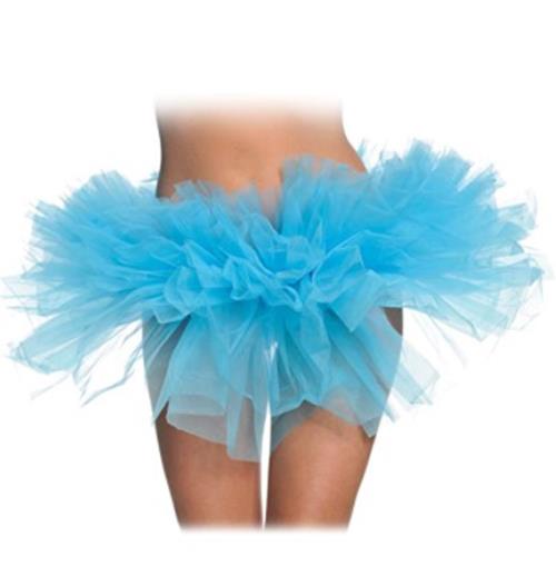 Tutu - Tulle - Blue - Petticoat - 80's - Dance - Costume Accessory