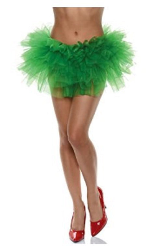 Tutu - Tul - Kelly Green - Enagua - Danza - Accesorio de vestuario