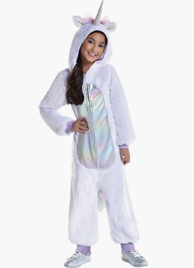 Rainbow Unicorn - Zipster Jumpsuit - Costume - Child - 2 Sizes