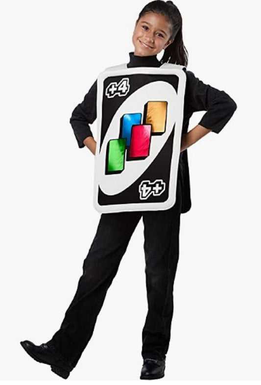 Uno Draw Four Card - Tunic - Card Game - Costume - Child