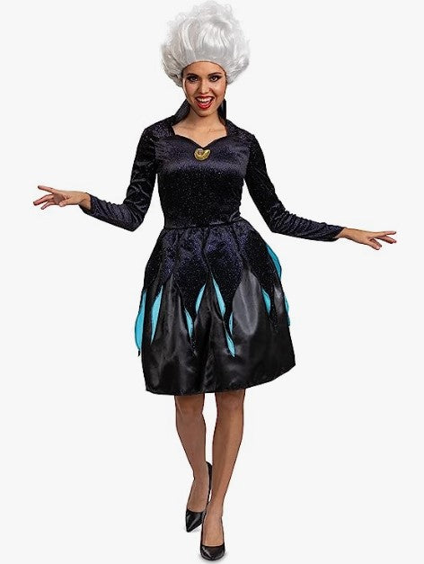 Ursula - The Little Mermaid - Deluxe Costume - Adult - 3 Sizes