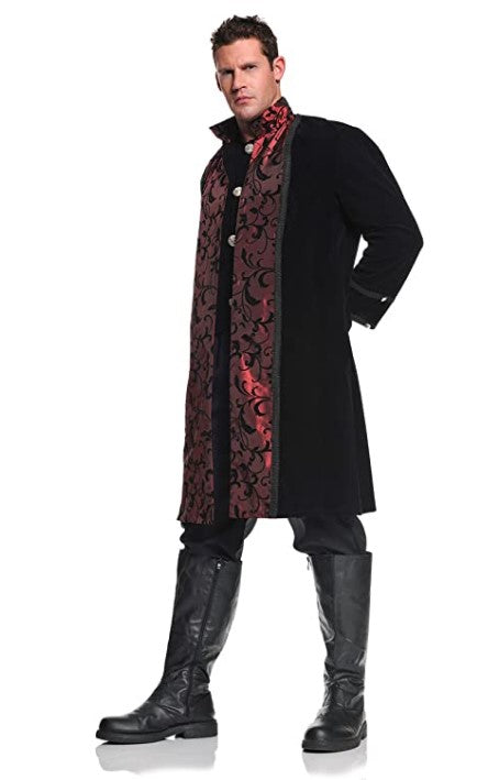 Vampir - Gothic Vampire - Red/Black - Costume - Costume - Adult Standard