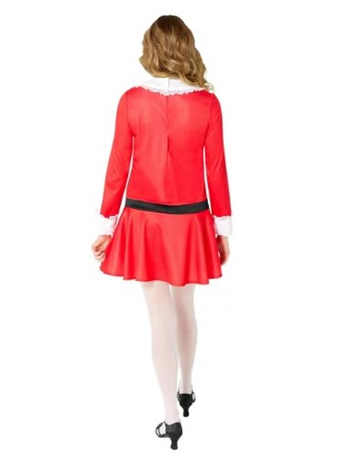 Veruca Salt - Willy Wonka - Red Dress - Costume - Adult - 3 Sizes