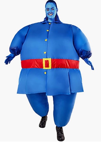 Violet Beauregarde - Blueberry - Willy Wonka - Inflatable - Costume - Adult