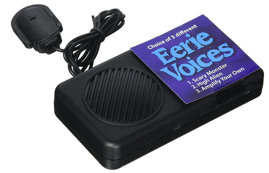 Voice Changer - Lightweight Plastic - Microphone - 3 Modes - Costume Accessory