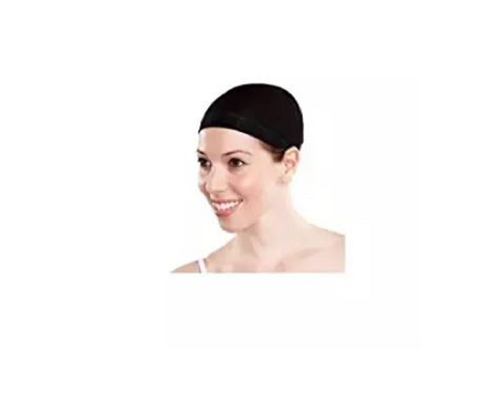 Stocking Wig Cap - Nude or Black -  2 Caps - Cosplay Costume Accessory