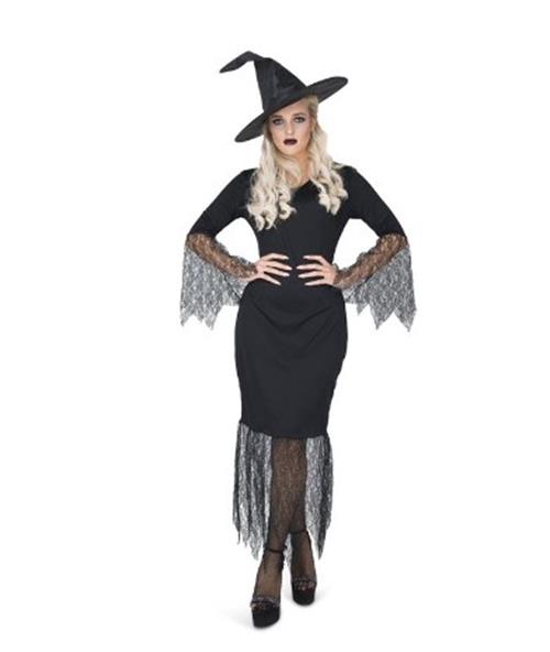 Bewitched Witch - Black - Costume - Women - 4 Sizes