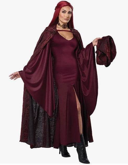 Witch - Scarlet Red - Superhero - Adult - 3 Sizes