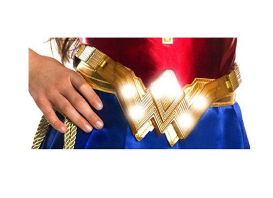 Wonder Woman - Cinturón - Iluminado - Accesorio de disfraz