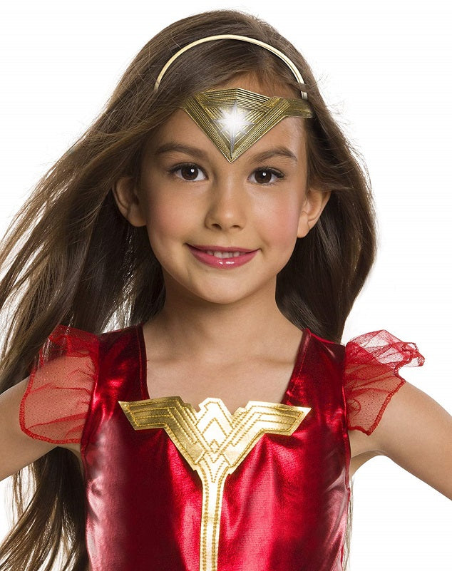 Wonder Woman – leuchtende Tiara – Kostümzubehör – Kindergröße