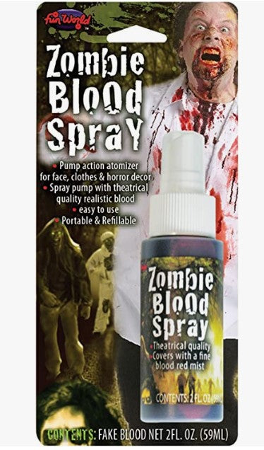 Blood Splatter Spray - Theatrical Makeup - 2 fl oz